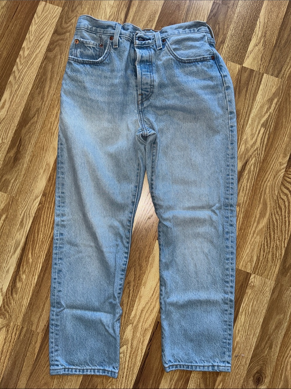Levi's 501s Light Wash Jeans